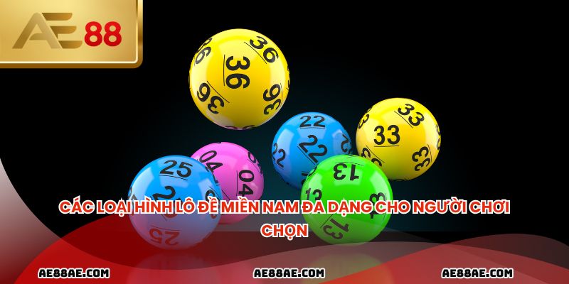 Các loại hình lô đề miền Nam đa dạng cho người chơi chọn