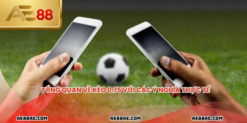 Tổng quan về kèo 0.75 với các ý nghĩa thực tế