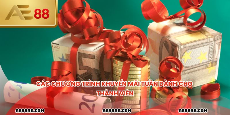 Các chương trình khuyến mãi tuần dành cho thành viên