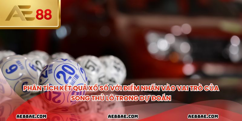Phân tích kết quả xổ số với điểm nhấn vào vai trò của song thủ lô trong dự đoán